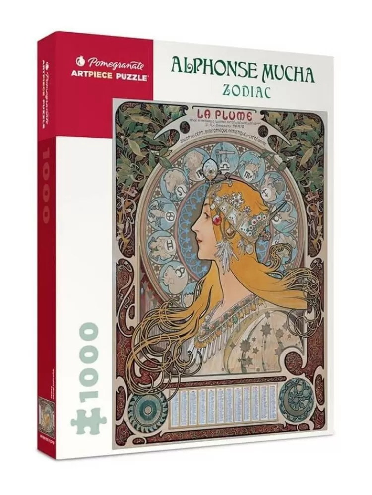 Pomegranate Art* - Alphonse Mucha Zodiac - 1000 Piece Jigsaw Puzzle