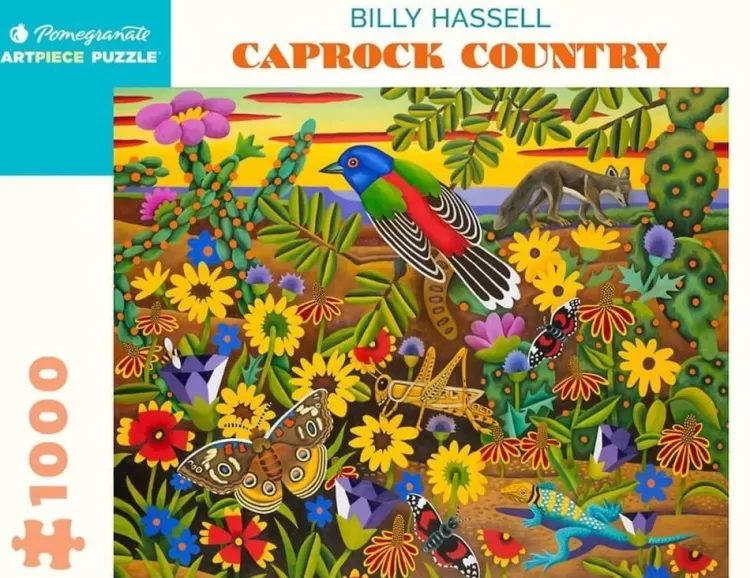 Pomegranate Flowers & Gardens* - Billy Hassell Caprock Country - 1000 Piece Jigsaw Puzzle