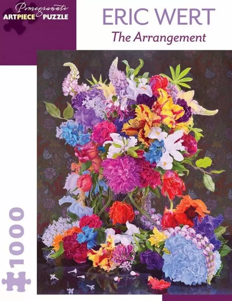 Pomegranate Flowers & Gardens* - Eric Wert - The Arrangement - 1000 Piece Jigsaw Puzzle