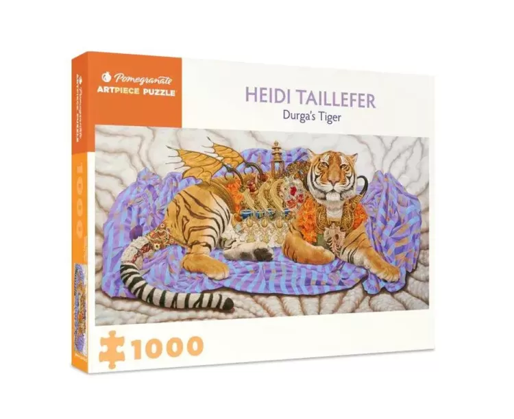 Pomegranate Art* - Heidi Taillefer - Durga'S Tiger - 1000 Piece Jigsaw Puzzle