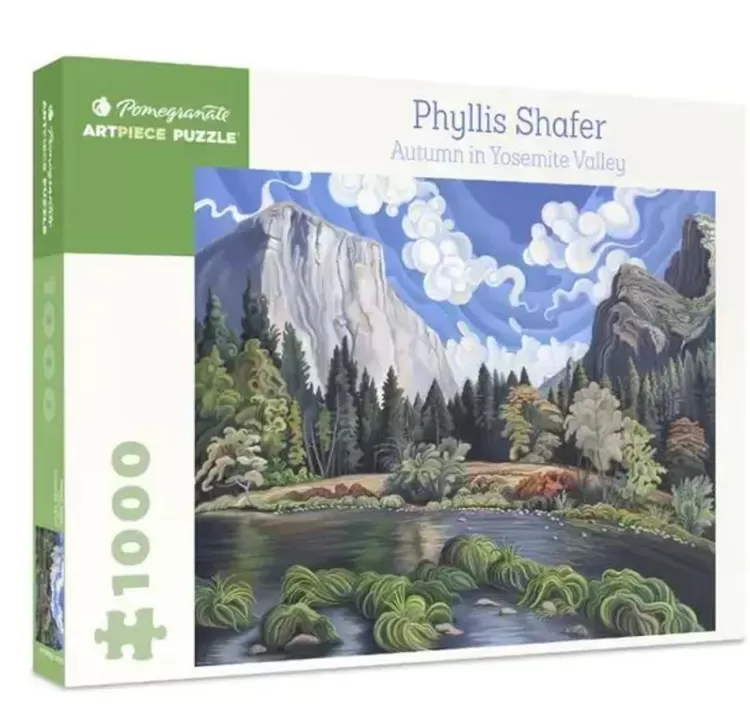 Pomegranate Art* - Phyllis Shafer - Autumn In Yosemite Valley - 1000 Piece Jigsaw Puzzle