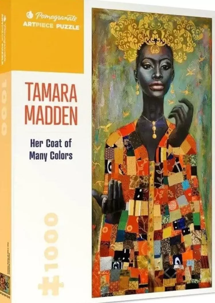 Pomegranate Art* - Tamara Madden Her Coat Of Many Colors - 1000 Piece Jigsaw Puzzle
