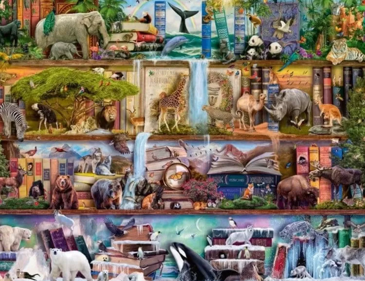 Ravensburger Animals & Wildlife* - Amazing Animal Kingdom - 2000 Piece Jigsaw Puzzle