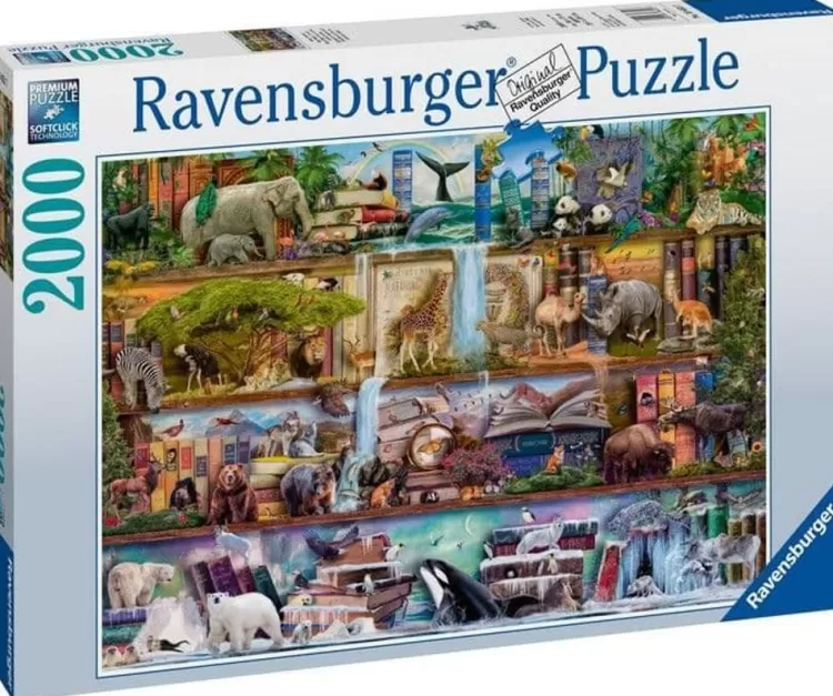 Ravensburger Animals & Wildlife* - Amazing Animal Kingdom - 2000 Piece Jigsaw Puzzle