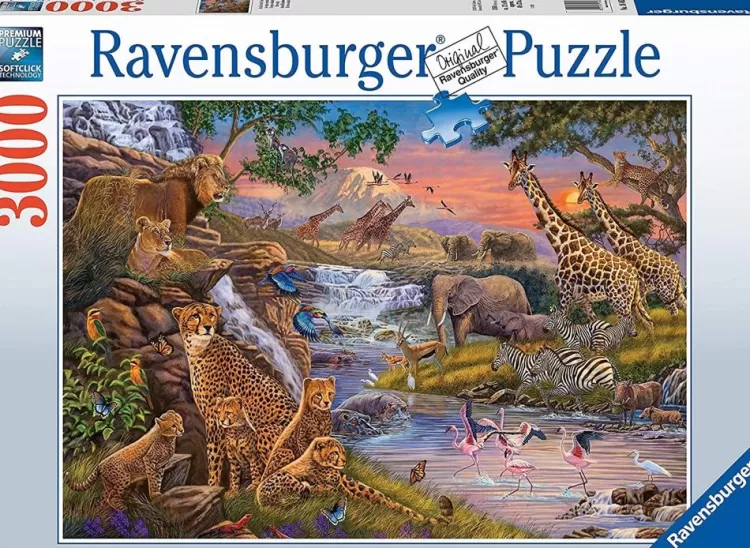 Ravensburger Animals & Wildlife* - Animal Kingdom- 3000 Piece Jigsaw Puzzle