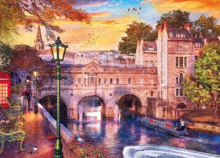 Ravensburger Locations & Buildings* - Bath Romance - 1000 Piece Jigsaw Puzzle