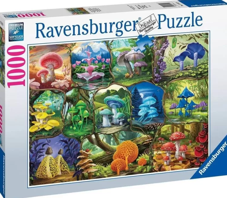 Ravensburger Food & Drink* - Beautiful Mushrooms - 1000 Piece Jigsaw Puzzle