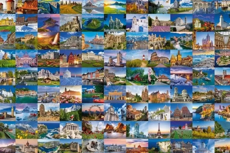 Ravensburger Locations & Buildings* - Beautiful Places Of Europe - 3000 Piece Jigsaw Puzzle