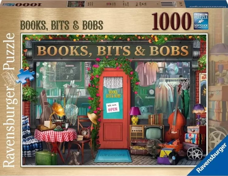 Ravensburger Pastimes* - Books, Bits & Bobs - 1000 Piece Jigsaw Puzzle