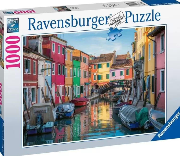 Ravensburger Locations & Buildings* - Burano - Italy - 1000 Piece Jigsaw Puzzle