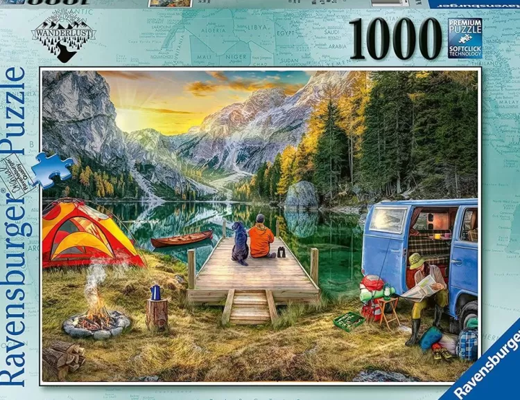 Ravensburger Pastimes* - Calm Campsite - 1000 Piece Jigsaw Puzzle