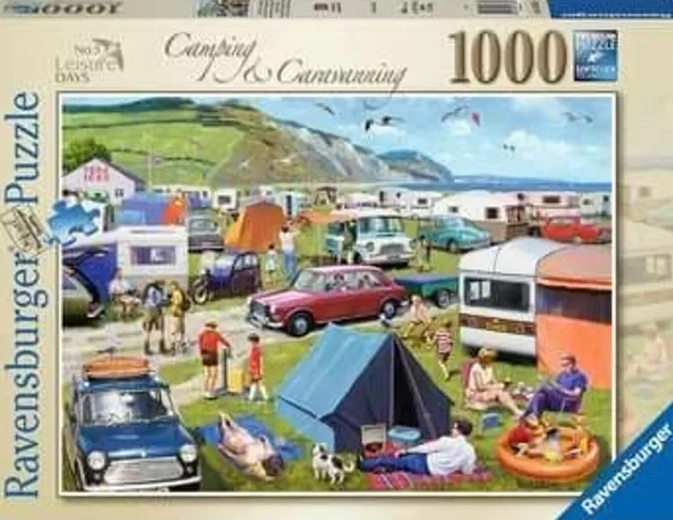 Ravensburger Pastimes* - Camping & Caravanning 1000 Piece Jigsaw Puzzle