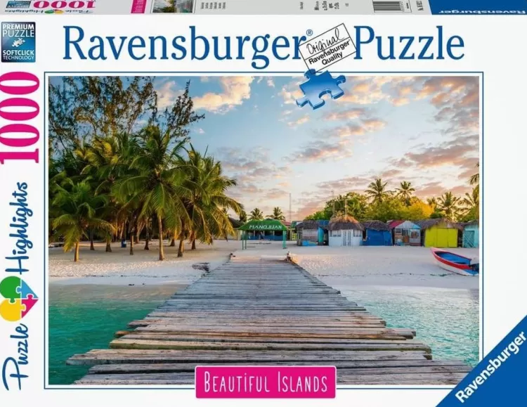 Ravensburger Locations & Buildings* - Caribbean Island - 1000 Piece Jigsaw Puzzle