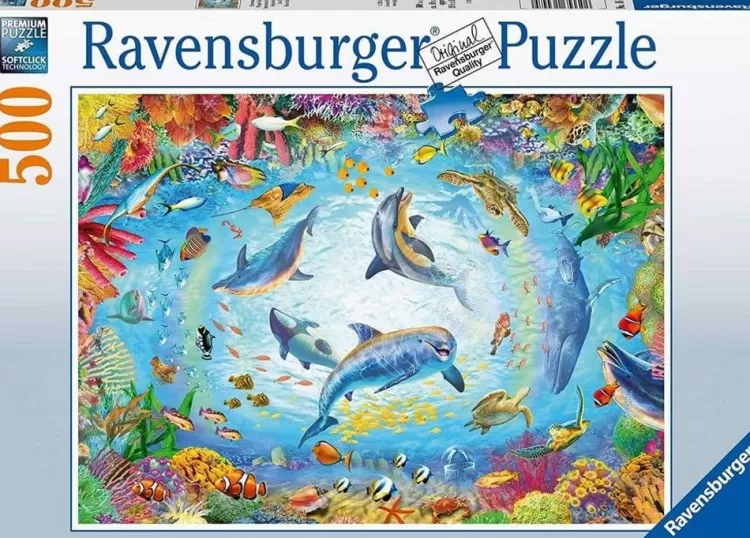 Ravensburger Animals & Wildlife* - Cave Dive - 500 Piece Jigsaw Puzzle