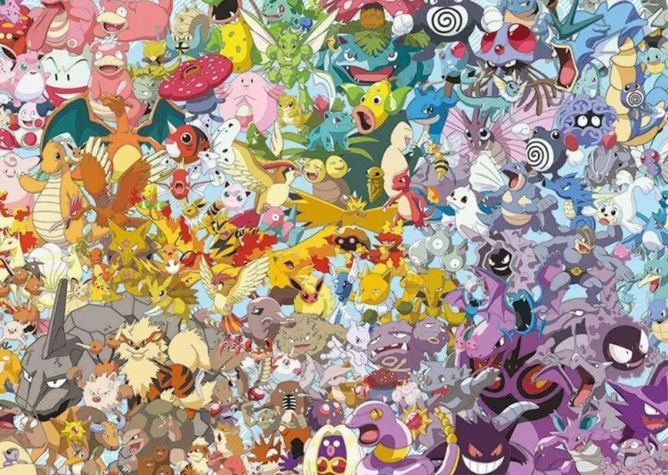 Ravensburger Sound & Screen* - Challenge - Pokemon - 1000 Piece Jigsaw Puzzle