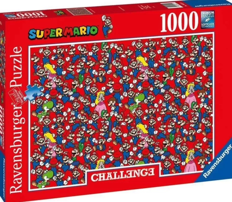 Ravensburger Sound & Screen* - Challenge - Super Mario - 1000 Piece Jigsaw Puzzle