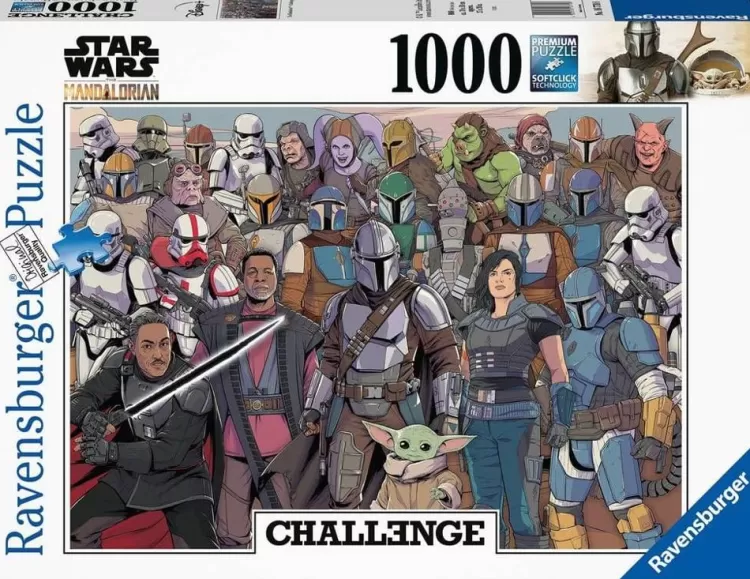 Ravensburger Sound & Screen* - Challenge - The Mandalorian - 1000 Piece Jigsaw Puzzle