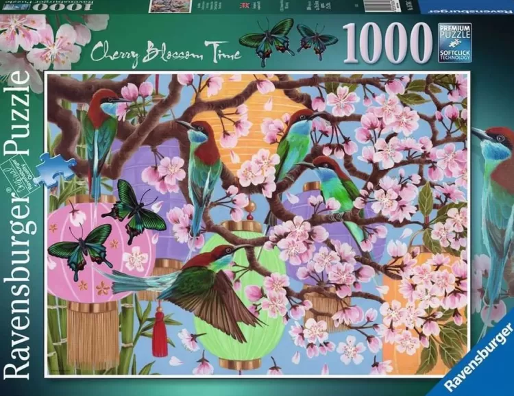 Ravensburger Flowers & Gardens* - Cherry Blossom Time 1000 Piece Jigsaw Puzzle