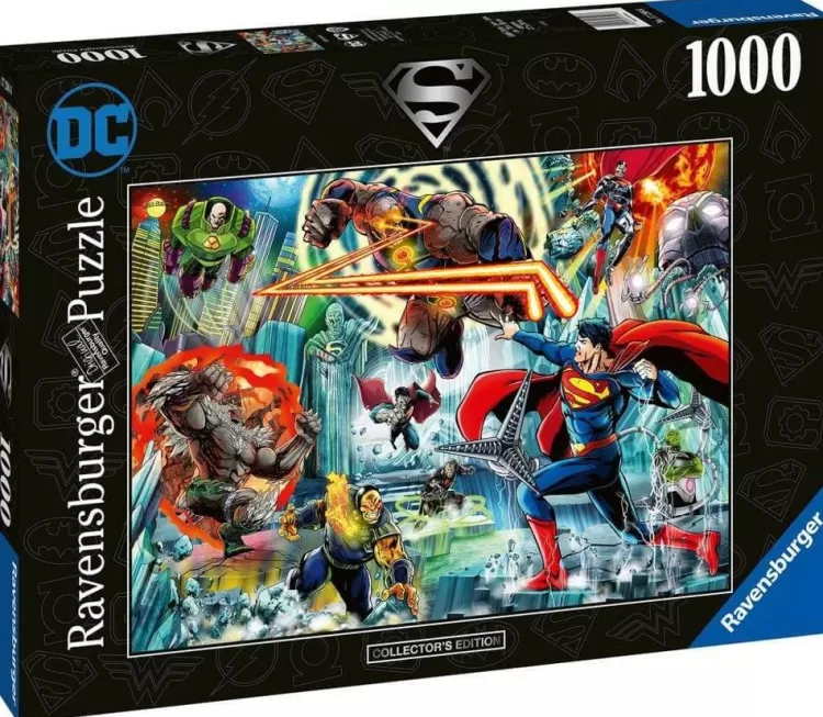 Ravensburger Sound & Screen* - Collector'S Edition Superman - 1000 Piece Jigsaw Puzzle