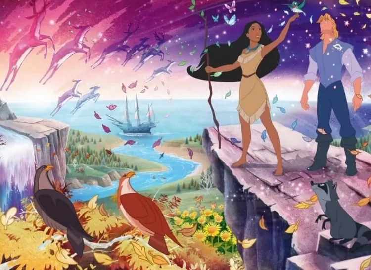 Ravensburger Sound & Screen* - Collectors Pocahontas - 1000 Piece Jigsaw Puzzle