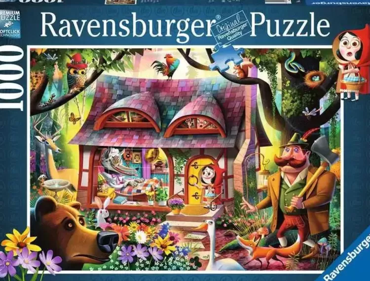 Ravensburger Sound & Screen* - Come In, Red Riding Hood - 1000 Piece Jigsaw Puzzle