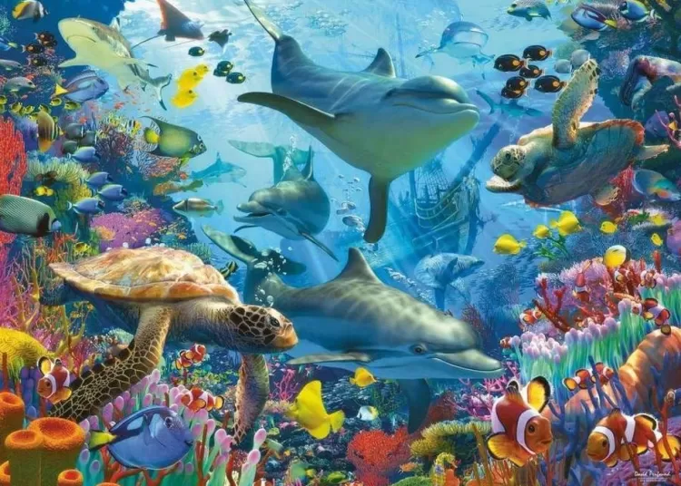 Ravensburger Animals & Wildlife* - Coral Reef Retreat - 1000 Piece Jigsaw Puzzle