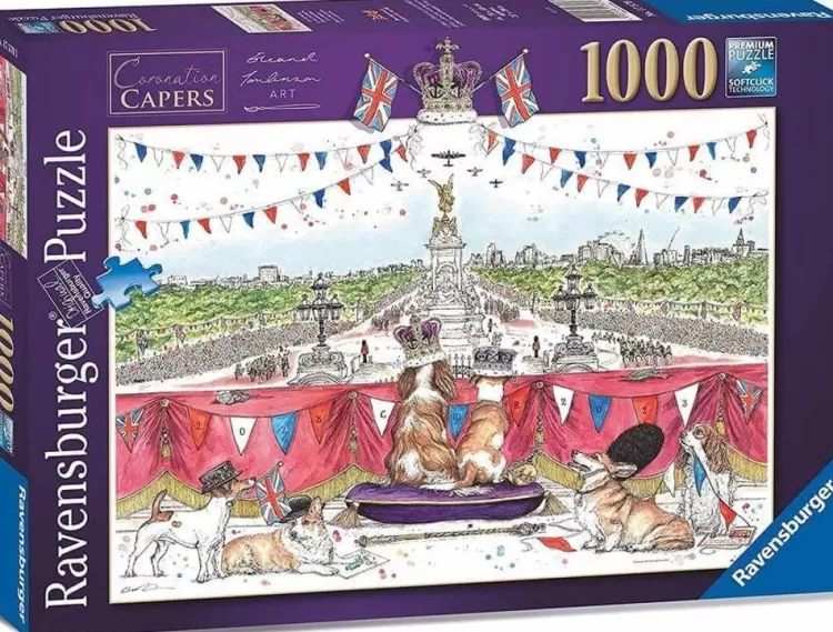 Ravensburger Royal* - Coronation Capers - 1000 Piece Jigsaw Puzzle