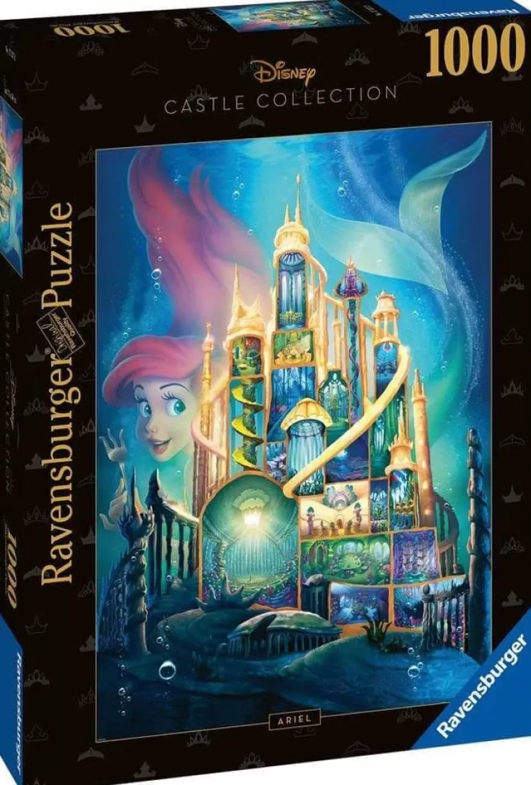 Ravensburger Sound & Screen* - Disney Ariel Castle - 1000 Piece Jigsaw Puzzle