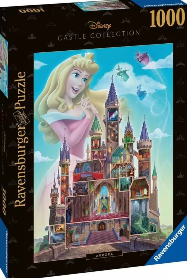 Ravensburger Sound & Screen* - Disney Aurora Castle - 1000 Piece Jigsaw Puzzle