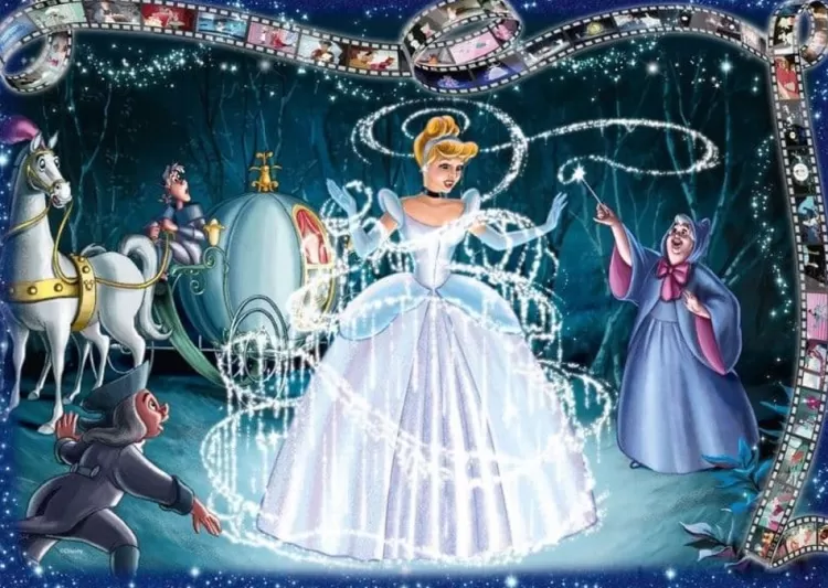 Ravensburger Sound & Screen* - Disney Collection Cinderella - 1000 Piece Jigsaw Puzzle