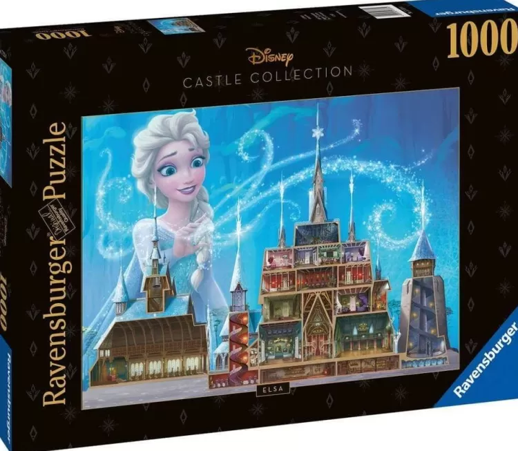 Ravensburger Sound & Screen* - Disney Elsa Castle - 1000 Piece Jigsaw Puzzle