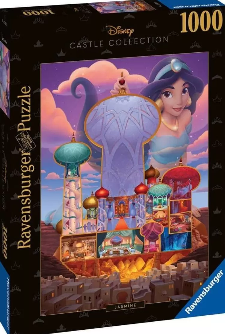 Ravensburger Sound & Screen* - Disney Jasmine Castle - 1000 Piece Jigsaw Puzzle