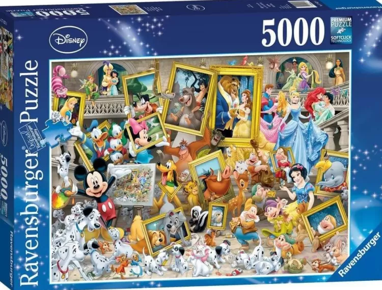 Ravensburger Sound & Screen* - Disney Multicharacter - 5000 Piece Jigsaw Puzzle