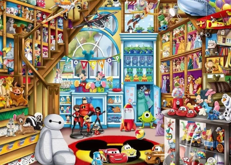 Ravensburger Sound & Screen* - Disney Pixar Toy Store - 1000 Piece Jigsaw Puzzle