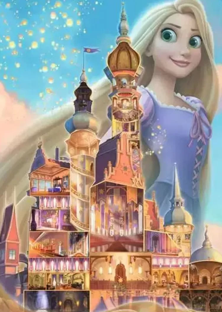 Ravensburger Disney* - Disney Rapunzel Castle - 1000 Piece Jigsaw Puzzle