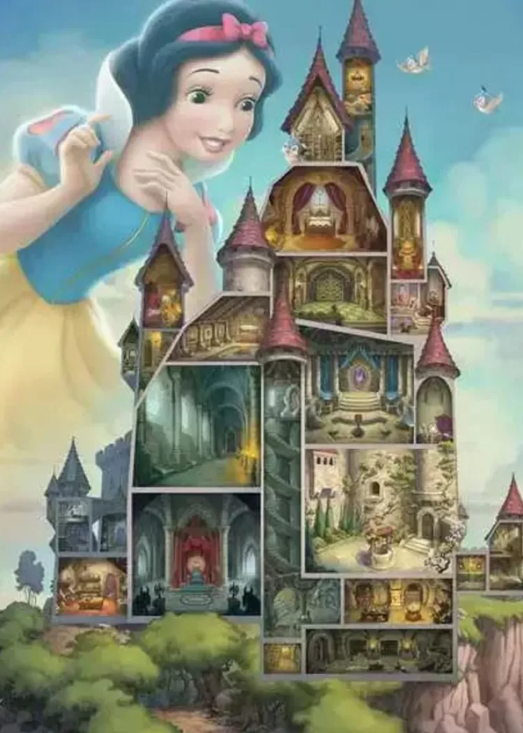 Ravensburger Sound & Screen* - Disney Snow White Castle - 1000 Piece Jigsaw Puzzle