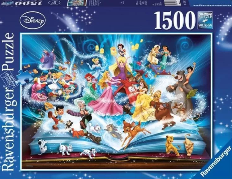 Ravensburger Sound & Screen* - Disney Storybook - 1500 Piece Jigsaw Puzzle