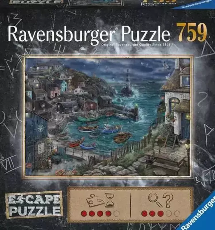 Ravensburger Challenging* - Escape Puzzle Lighthouse - 759 Piece Jigsaw Puzzle