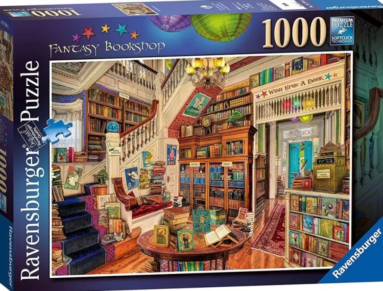 Ravensburger Locations & Buildings* - Fantasy Bookshop - 1000 Piece Jigsaw Puzzle