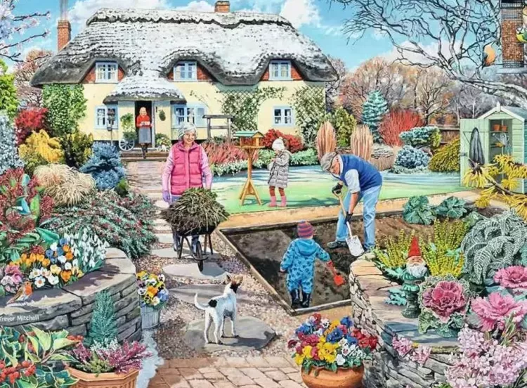 Ravensburger Pastimes* - Grandad'S Garden - 500 Piece Jigsaw Puzzle