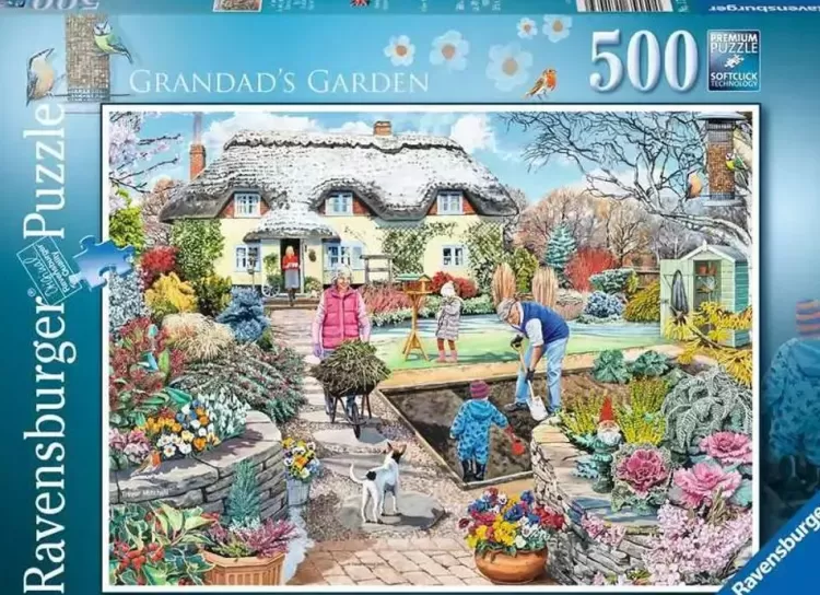 Ravensburger Pastimes* - Grandad'S Garden - 500 Piece Jigsaw Puzzle