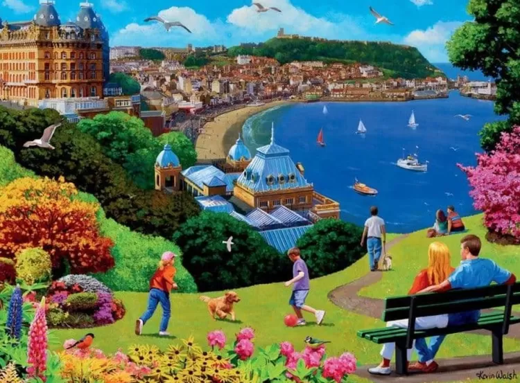 Ravensburger Yorkshire* - Happy Days No 1- Look North 4 X 500 Piece Jigsaw Puzzle