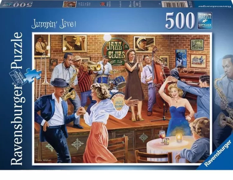 Ravensburger Pastimes* - Jumpin Jive! - 500 Piece Jigsaw Puzzle