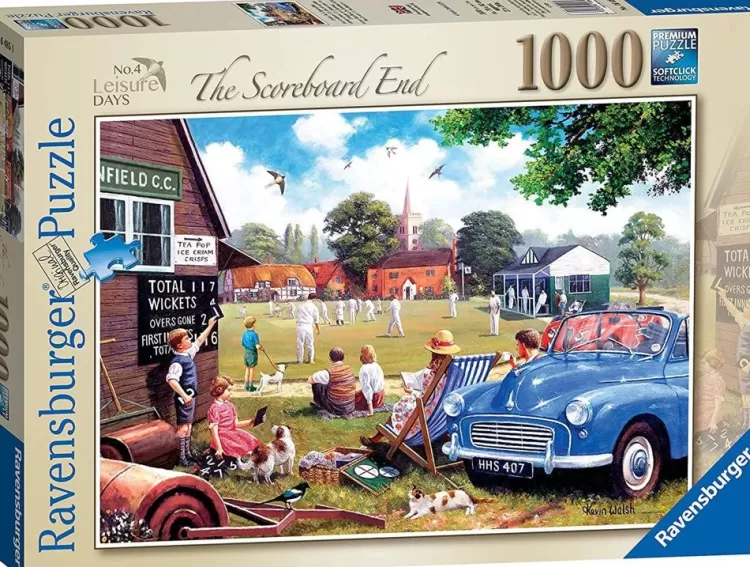 Ravensburger Pastimes* - Leisure Days No 4 The Scoreboard End - 1000 Piece Jigsaw Puzzle