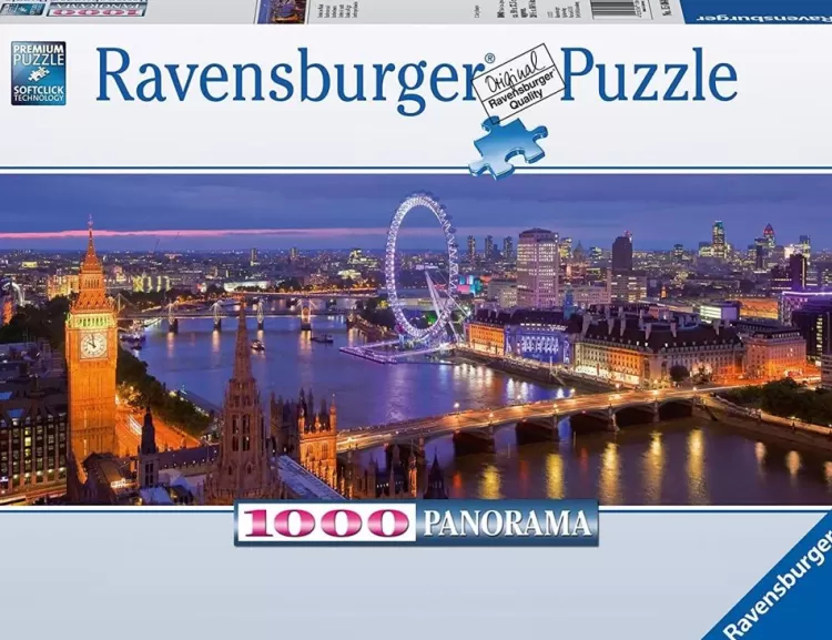 Ravensburger Panoramic* - London At Night - 1000 Piece Jigsaw Puzzle Panoramic