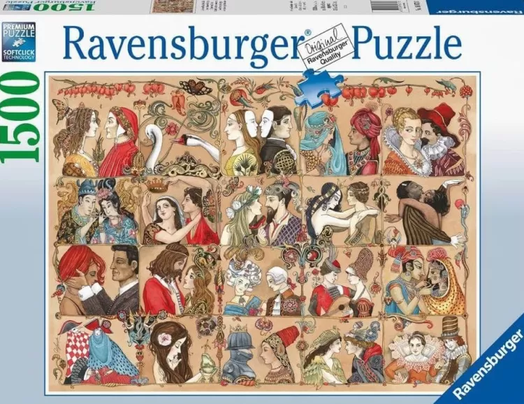 Ravensburger Nostalgia* - Love Through The Ages - 1500 Piece Jigsaw Puzzle