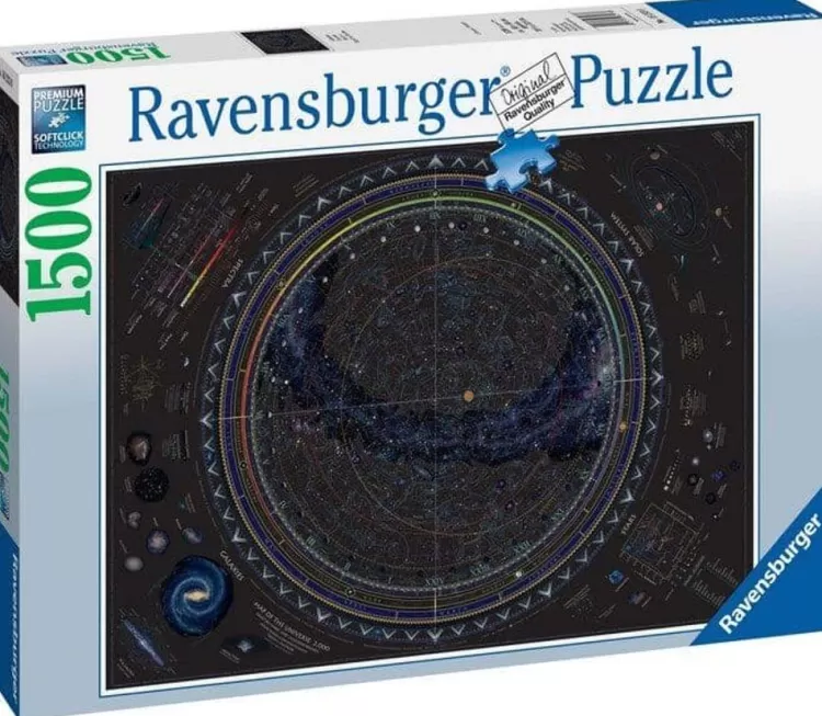 Ravensburger Space* - Map Of The Universe - 1500 Piece Jigsaw Puzzle