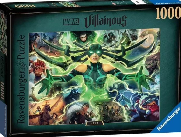 Ravensburger Sound & Screen* - Marvel Villainous - Hela - 1000 Piece Jigsaw Puzzle