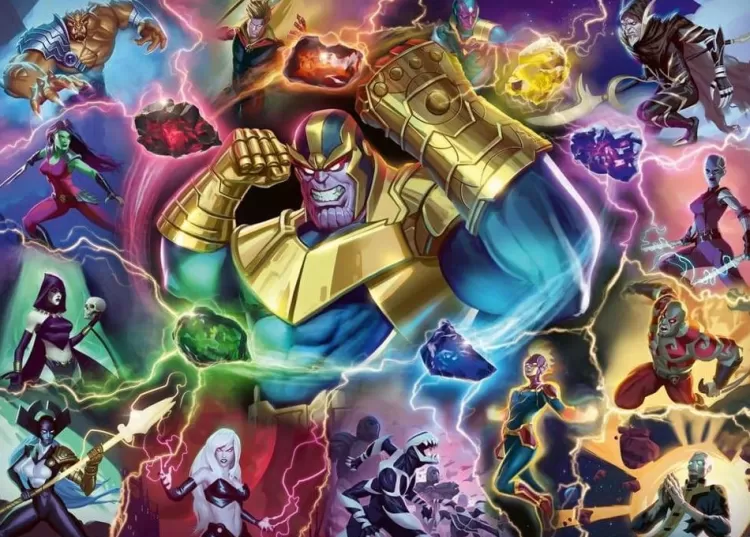 Ravensburger Sound & Screen* - Marvel Villainous - Thanos - 1000 Piece Jigsaw Puzzle