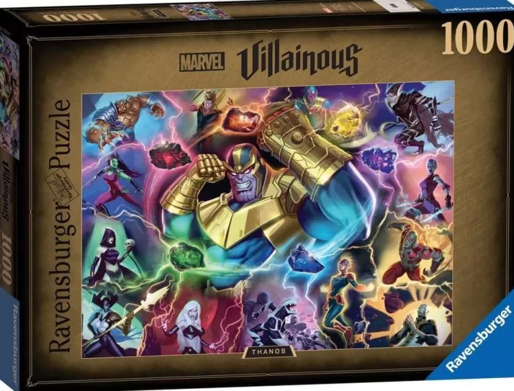 Ravensburger Sound & Screen* - Marvel Villainous - Thanos - 1000 Piece Jigsaw Puzzle